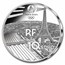 2024 France €10 Silver Paris 2024 Olympics: Eiffel Tower