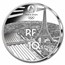 2024 France €10 Silver Paris 2024 Olympics: Handball