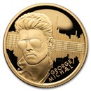 2024 GB 1/4 oz Gold £25 Proof Music Legends: George Michael