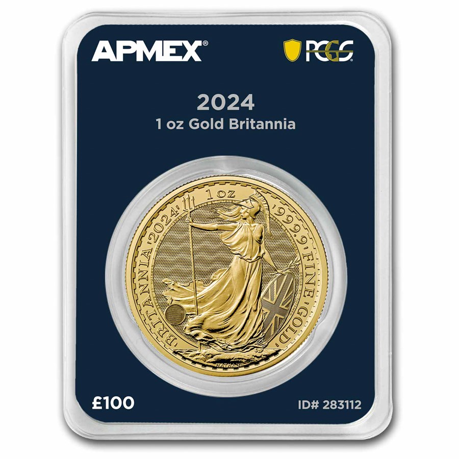 2024 GB 1 oz Gold Britannia MintDirect® Premier + PCGS FS® (King)