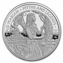 2024 GB 2 oz Silver Myths & Legends Maid Marian Prf (Box & COA)