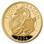 2024 GB Royal Tudor Beasts Tudor Dragon 1 oz Gold Pf (Box/COA)