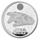 2024 GB Star Wars: Millennium Falcon 1 oz Silver Proof Coin