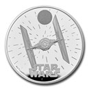 2024 GB Star Wars: TIE Fighter 1 oz Silver £2 Proof Coin