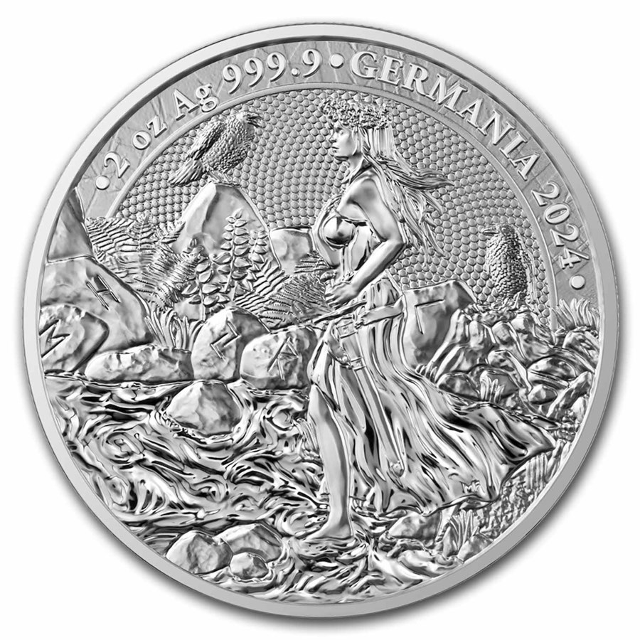 2024 Germania 2 oz Silver Round BU