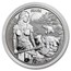 2024 Germania Valkyries: Solveig 1 oz Silver Round BU