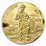 2024 Gold €50 80th Anniversary of D-Day Proof: Juno Beach