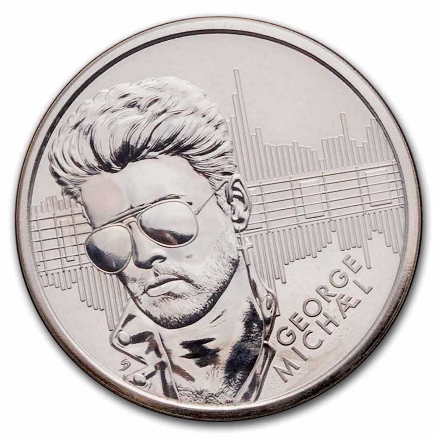 2024 Great Britain £5 Music Legends: George Michael BU