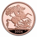 2024 Great Britain Gold Half Sovereign Proof Coin