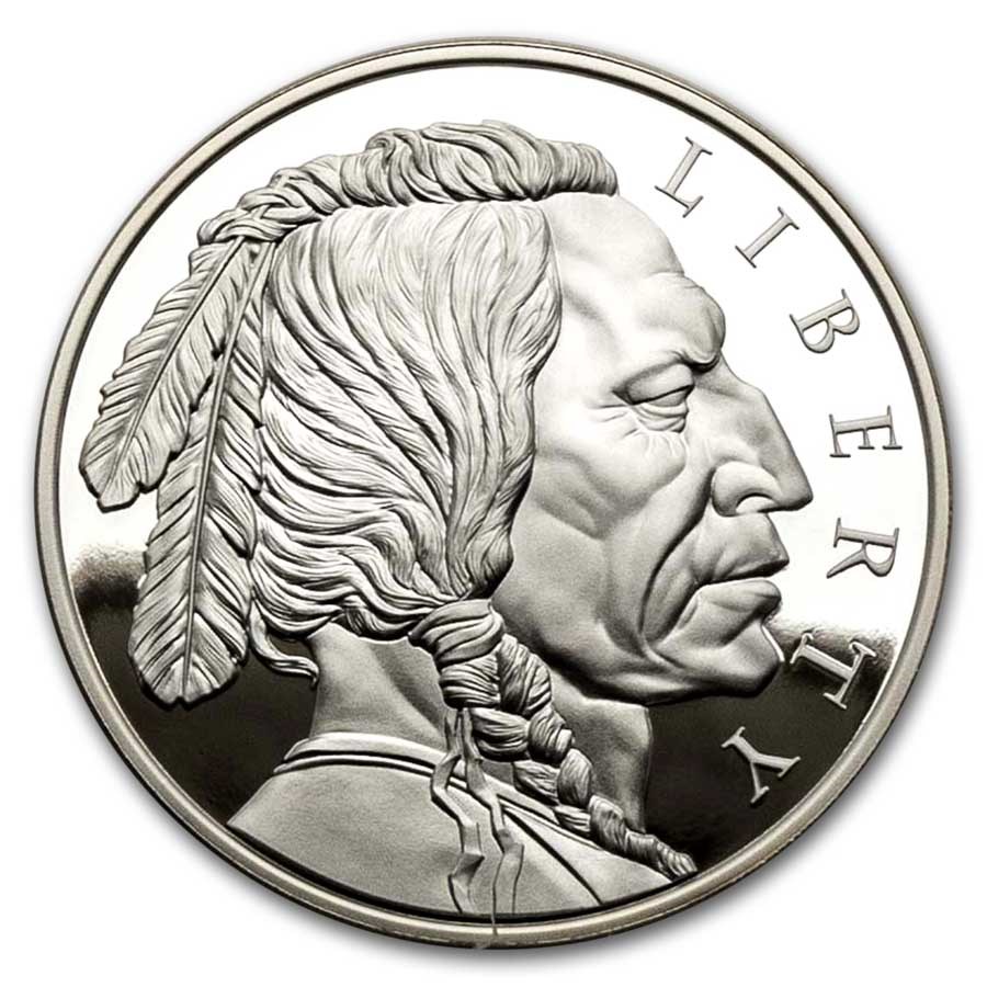 2024 Indian Head United Crypto States 1 oz Proof Silver