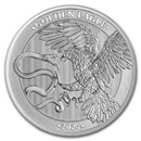 2024 Malta 1 oz Silver 5 Euro Golden Eagle BU