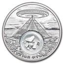 2024 Mesa Grande 1 oz Ag Built by Aliens: Egyptian Pyramid Proof