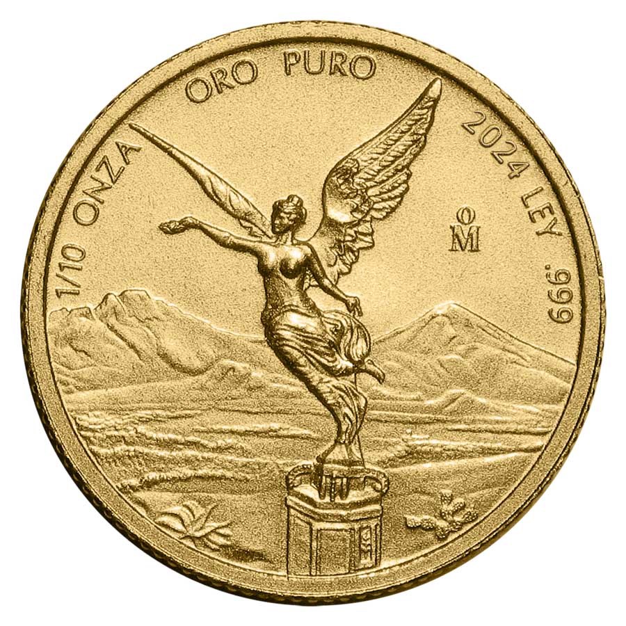 2024 Mexico 1/10 oz Gold Libertad BU