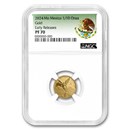 2024 Mexico 1/10 oz Gold Libertad PF-70 NGC (ER, Coat of Arms)