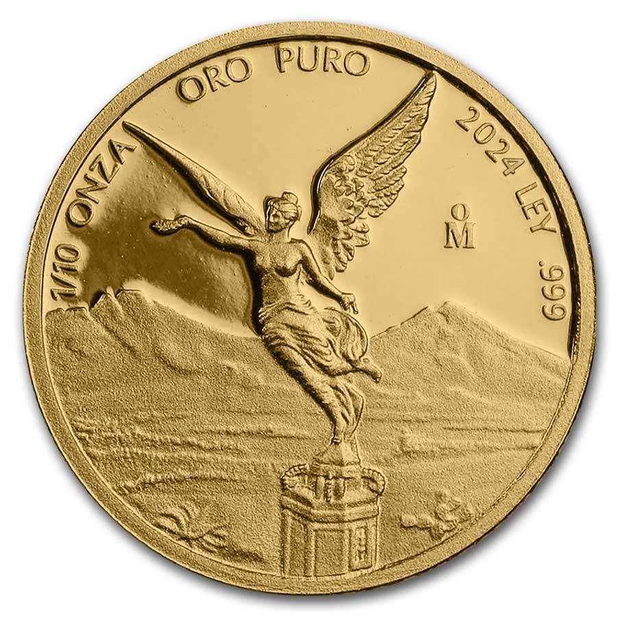 2024 Mexico 1/10 oz Proof Gold Libertad