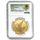 2024 Mexico 1 oz Gold Libertad MS-70 NGC (ER, Coat of Arms Label)