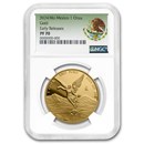 2024 Mexico 1 oz Proof Gold Libertad PF-70 NGC (ER, Coat of Arms)