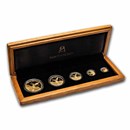 2024 Mexico 5-Coin Gold Libertad Proof Set (1.9 oz, w/Box & COA)