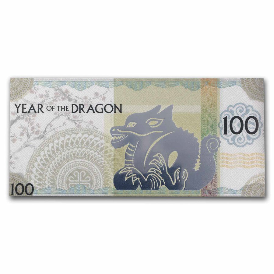 Buy 2024 Mongolia Lunar Year of the Dragon Silver Note | APMEX