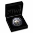 2024 New Zealand 2 oz Silver Black Proof Roroa Kiwi