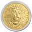 2024 Niue 1/2 oz Gold Czech Lion BU