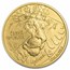 2024 Niue 1/2 oz Gold Czech Lion BU