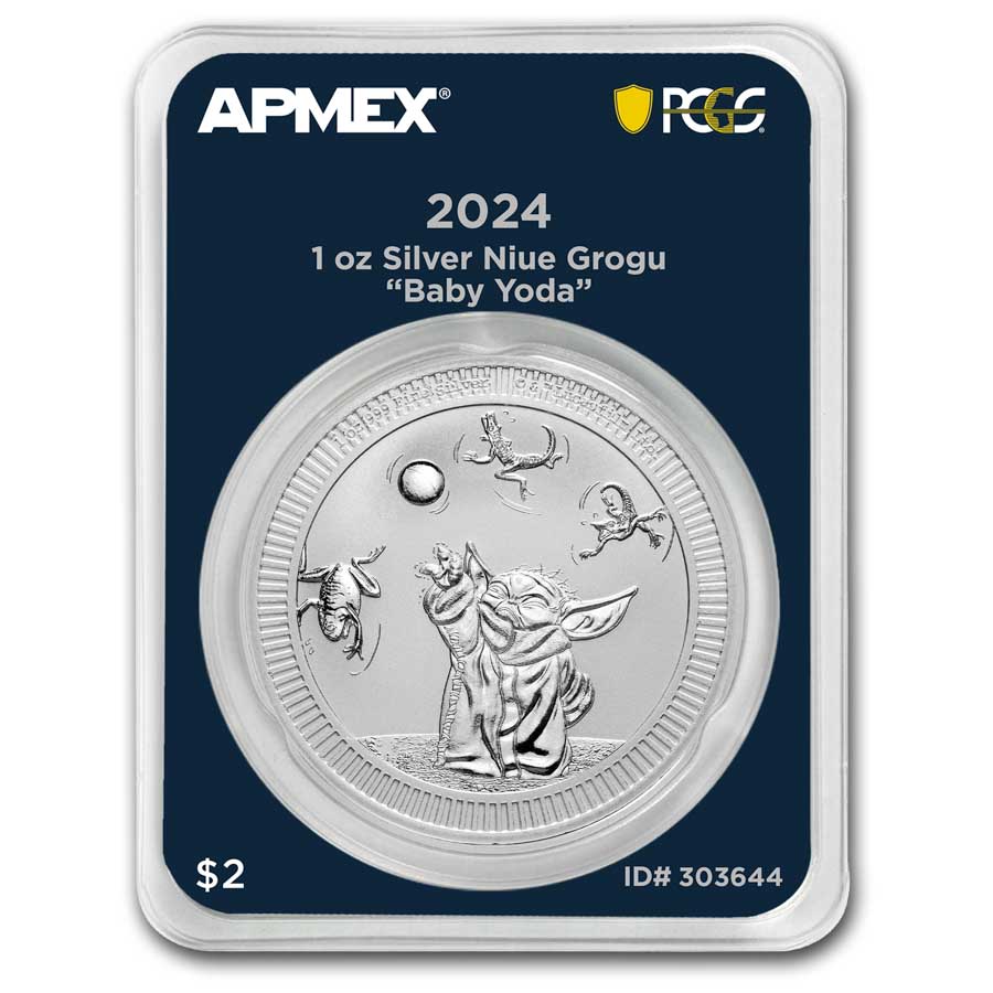 .999 Silver pour 2024 of Grogu!!!