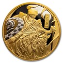 2024 Niue 1 oz Gold Chess Knight Proof