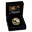 2024 Niue 1 oz Gold Proof Australia at Night (Rock Wallaby)