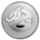 2024 Niue 1 oz Silver $2 Ghostbusters No Ghost Logo BU Coin