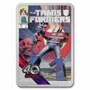 2024 Niue 1 oz Silver $2 Transformers 40th Anniversary