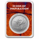 2024 Niue 1 oz Silver Icons of Inspiration: Shakespeare in TEP