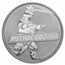 2024 Niue 1 oz Silver Mechagodzilla BU Coin