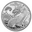 2024 Niue 1 oz Silver Mythical Creatures; Sea Serpent BU