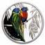 2024 Niue 1 oz Silver Proof Rainbow Lorikeet