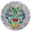 2024 Niue 2 oz Antique Silver Mandala Collection: Dragon