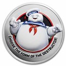 2024 Niue 2 oz Silver $5 Ghostbusters: Stay Puft High Relief Coin