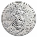 2024 Niue 2 oz Silver Czech Lion BU