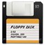 2024 Niue 2 oz Silver TechStalgic; Floppy Disk Colorized
