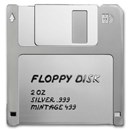 2024 Niue 2 oz Silver TechStalgic; Floppy Disk (with Box and CoA)