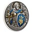 2024 Niue 5 oz Silver Antique St. Michael the Patron of Kyiv