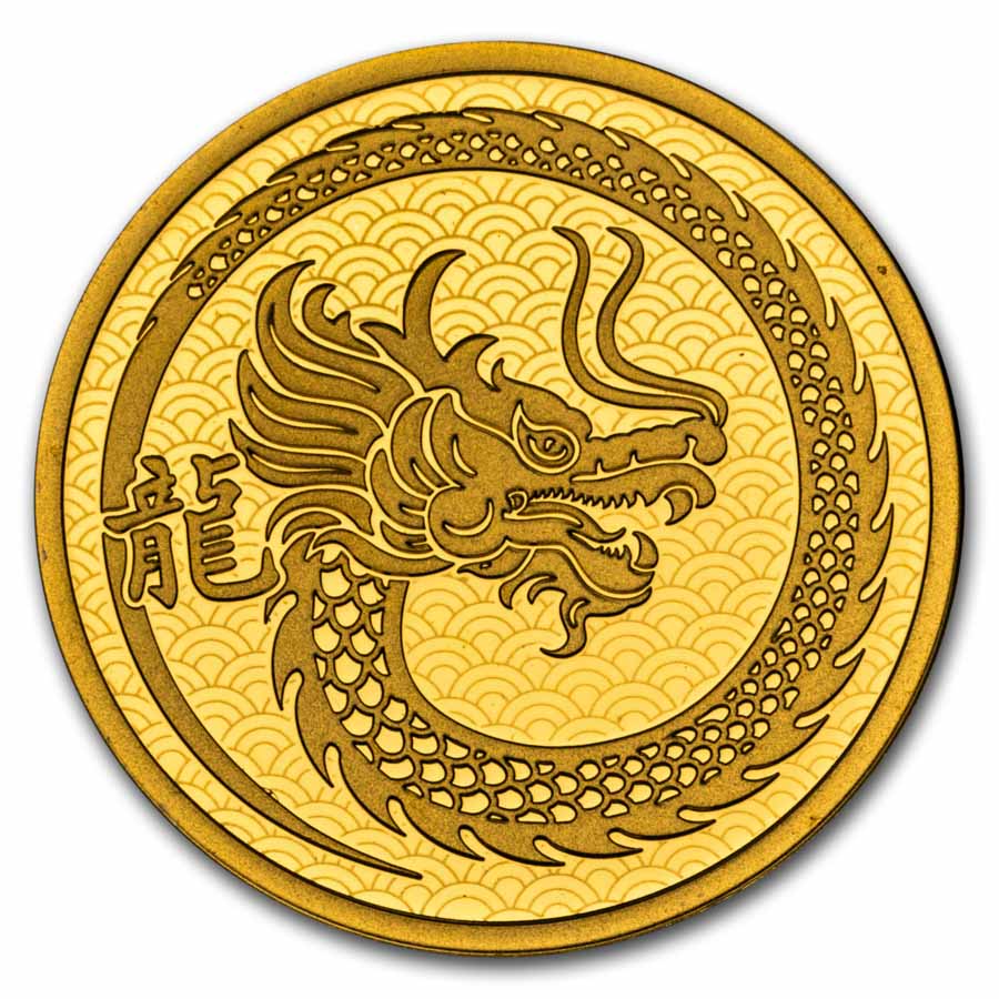 Buy 2024 Niue 8 Gram Gold Lunar Dragon Proof APMEX   2024 Niue 8 Gram Gold Lunar Dragon Proof 283379 Slab 