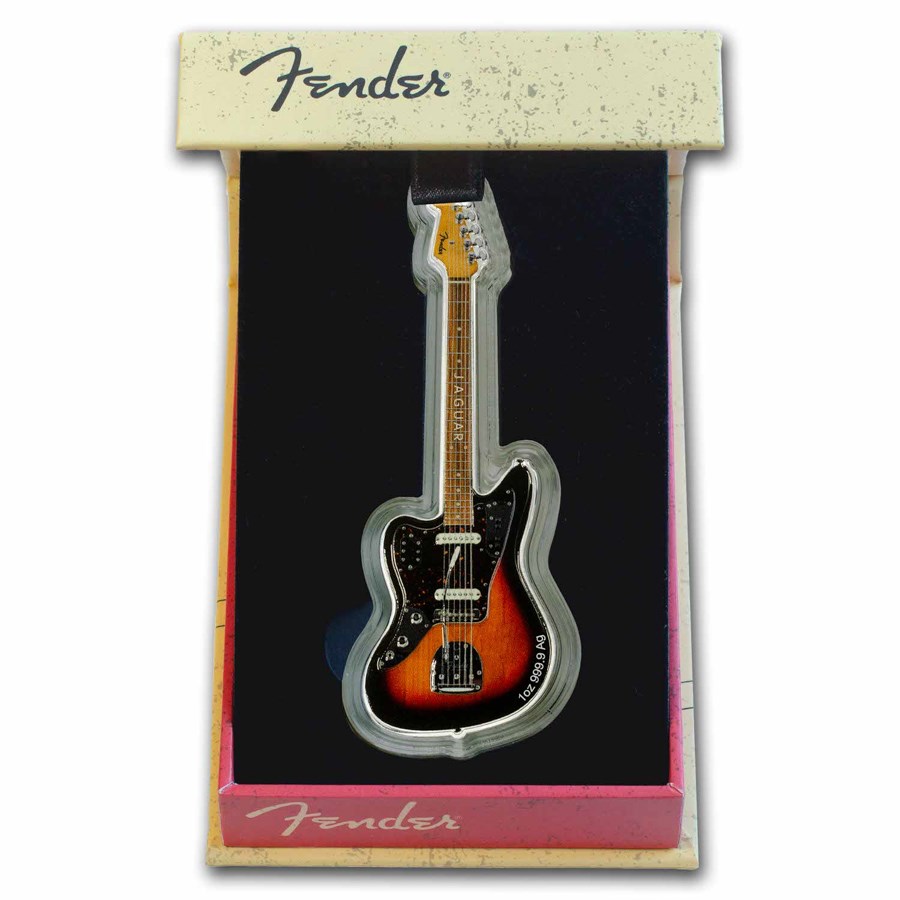 2024 PAMP 1 oz Proof Silver Fender®Jaguar