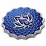 2024 PAMP 2 oz Silver $5 Lotus of the 7th Chakra Proof