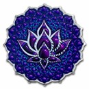 2024 PAMP 2 oz Silver $5 Lotus of the 7th Chakra Proof