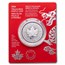 2024 RCM $5 1 oz Silver Treasured Maple Leaf Year of the Dragon