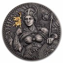 2024 Republic of Cameroon 2 oz Silver Mythology Athena