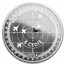 2024 Republic of Ghana 1 oz Silver Ukrainian Falcons