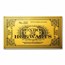 2024 Samoa 1/2 gram Gold Hogwarts Express Ticket