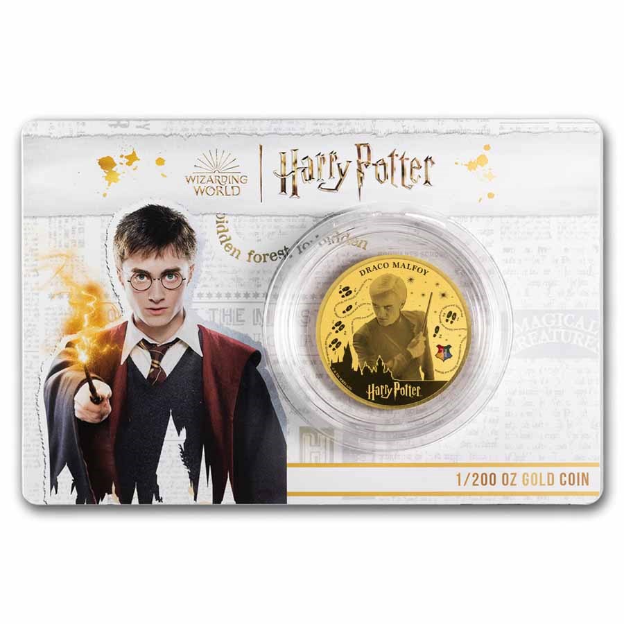 2024 Samoa 1/200 oz Gold Harry Potter: Draco Malfoy